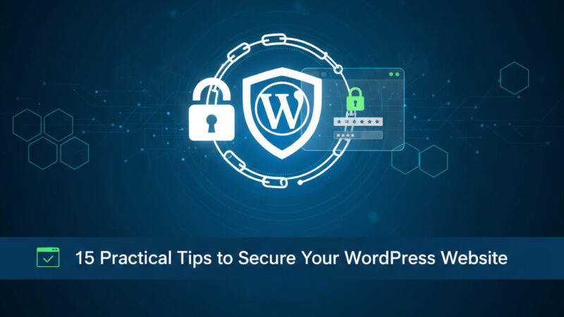 15 Practical Tips to Secure Your WordPress Website